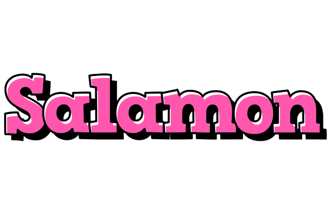 Salamon girlish logo