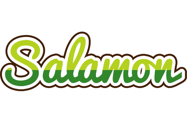 Salamon golfing logo