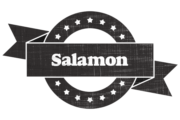Salamon grunge logo