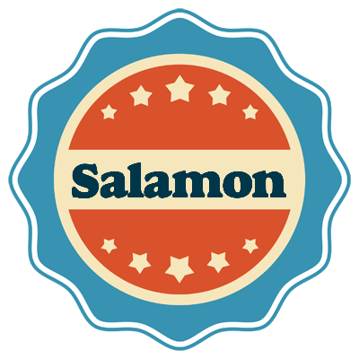 Salamon labels logo