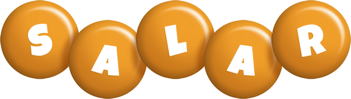Salar candy-orange logo