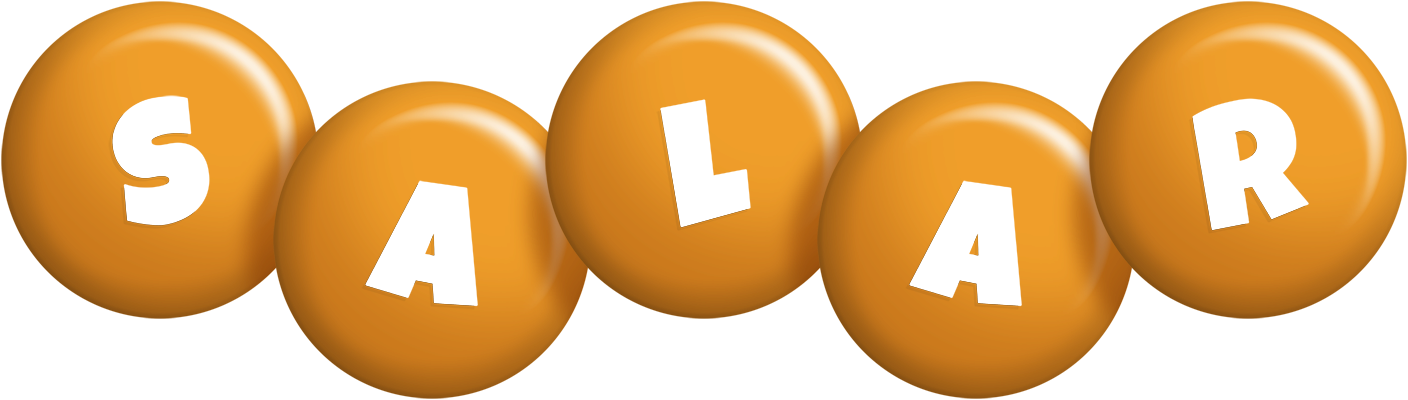 Salar candy-orange logo