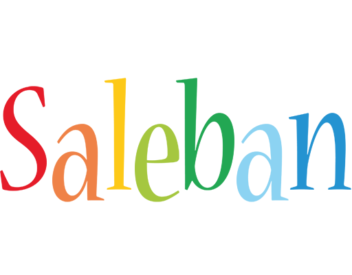 Saleban birthday logo