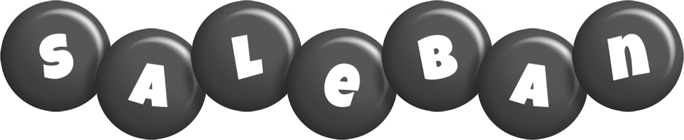 Saleban candy-black logo