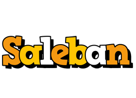 Saleban cartoon logo