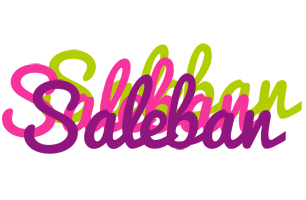 Saleban flowers logo