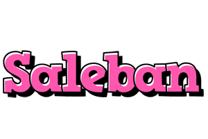 Saleban girlish logo