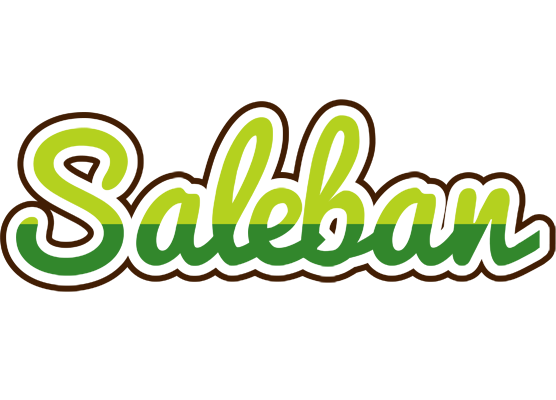 Saleban golfing logo