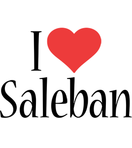 Saleban i-love logo