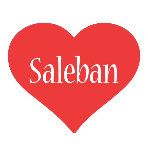 Saleban love logo