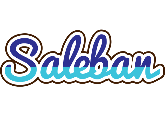 Saleban raining logo