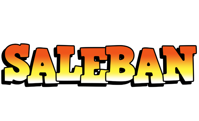 Saleban sunset logo