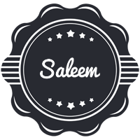 Saleem badge logo