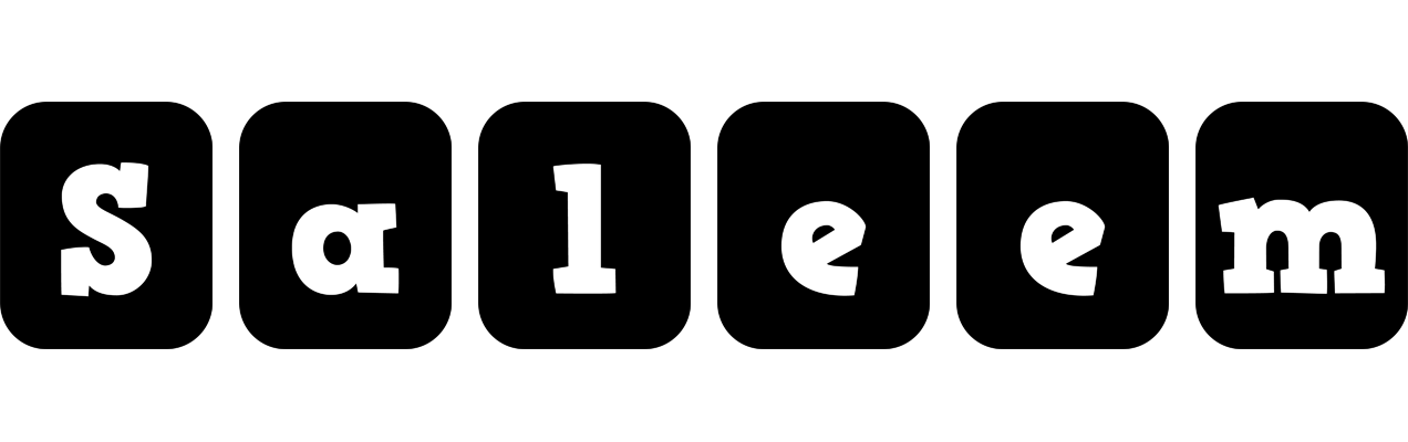 Saleem box logo