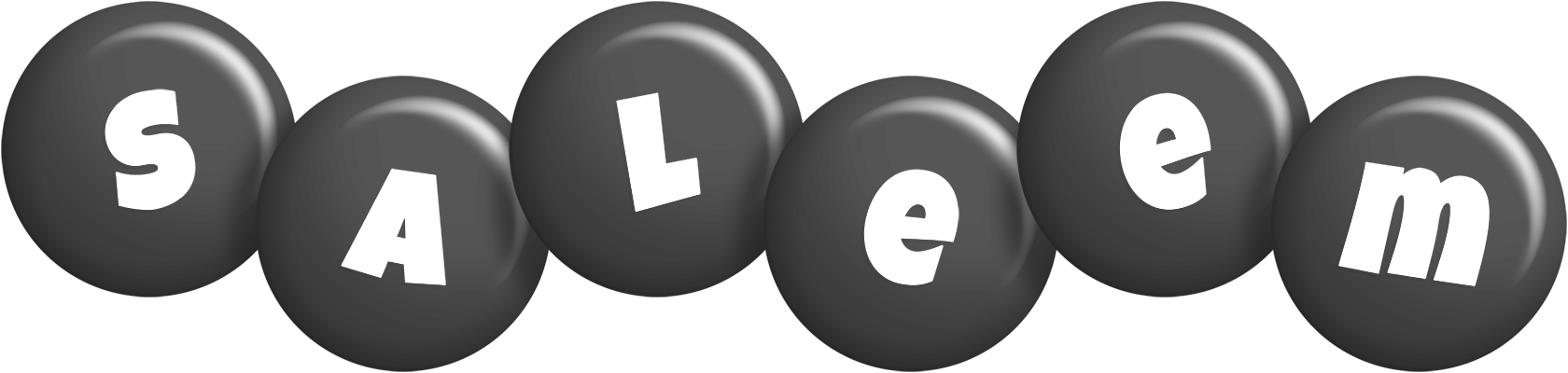 Saleem candy-black logo