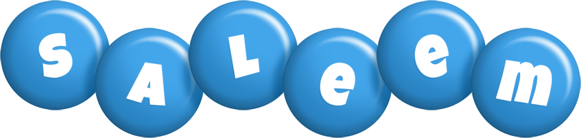 Saleem candy-blue logo