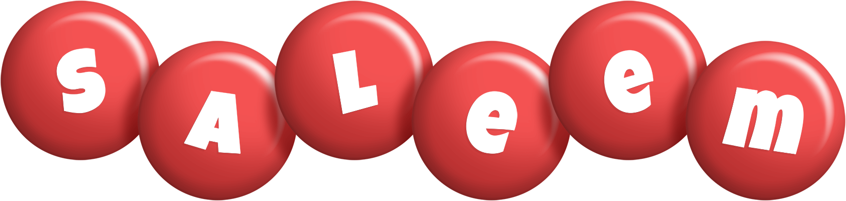 Saleem candy-red logo