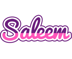 Saleem cheerful logo