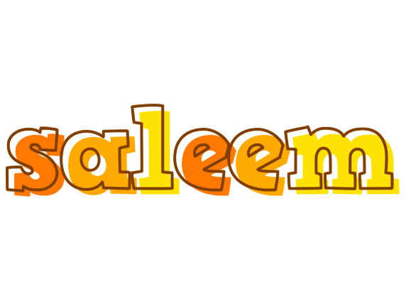 Saleem desert logo
