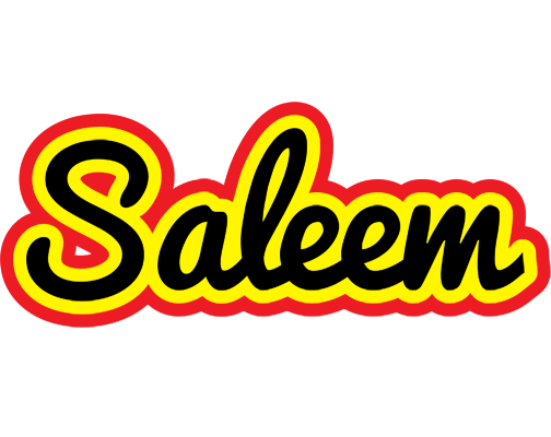 Saleem flaming logo