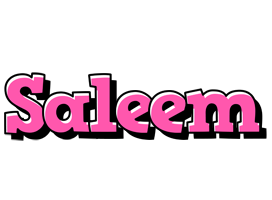 Saleem girlish logo