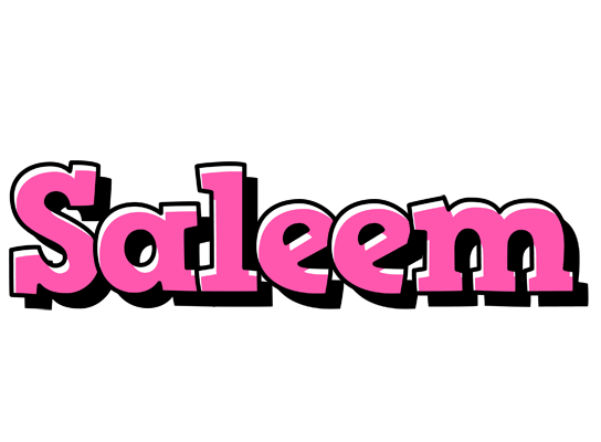 Saleem girlish logo