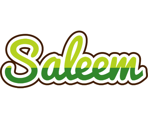 Saleem golfing logo