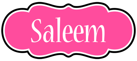 Saleem invitation logo