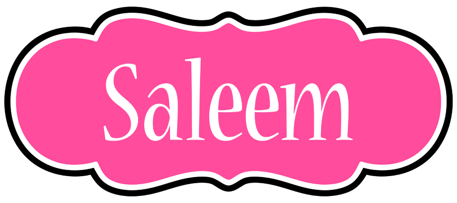 Saleem invitation logo
