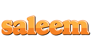 Saleem orange logo