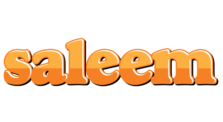 Saleem orange logo