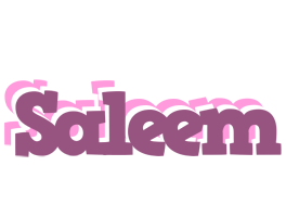 Saleem relaxing logo