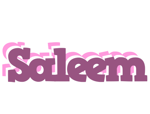 Saleem relaxing logo