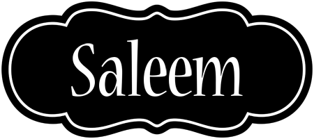 Saleem welcome logo