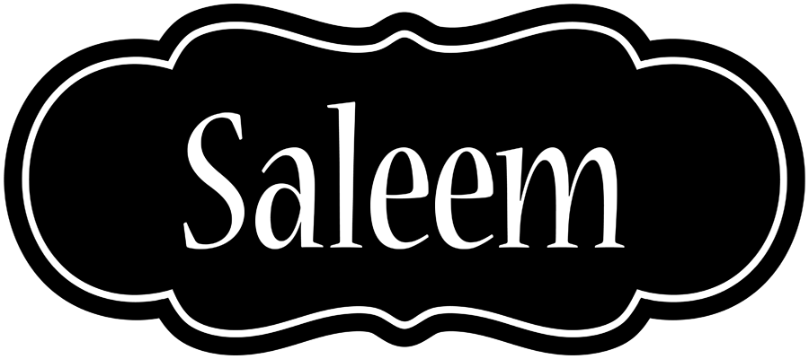 Saleem welcome logo