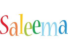 Saleema birthday logo