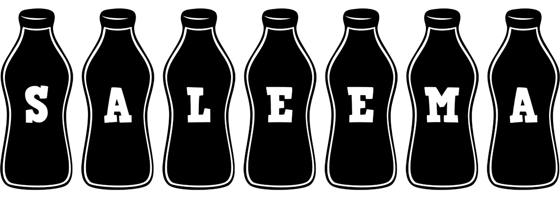 Saleema bottle logo