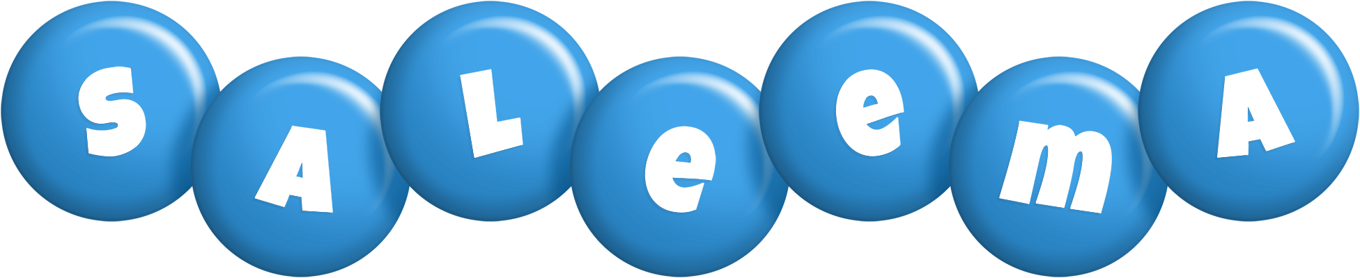 Saleema candy-blue logo