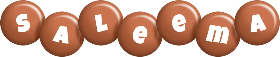 Saleema candy-brown logo