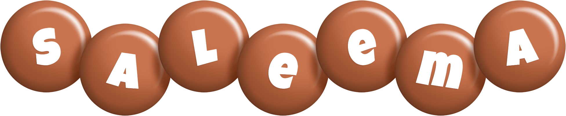 Saleema candy-brown logo