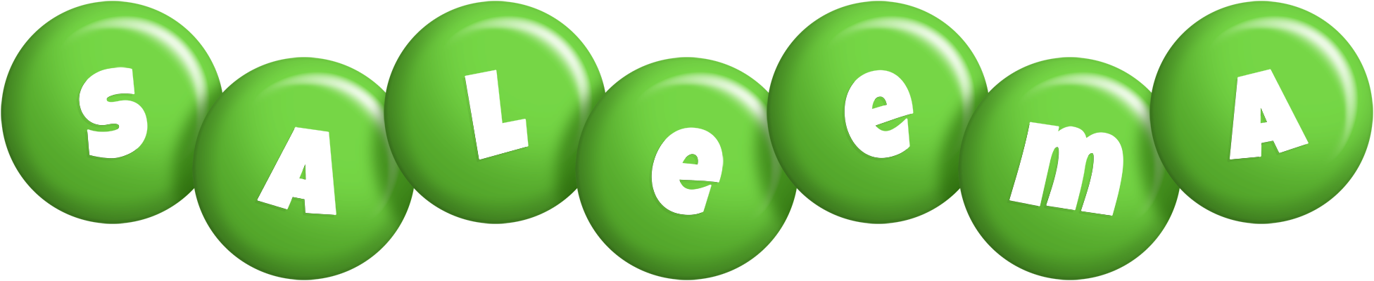 Saleema candy-green logo