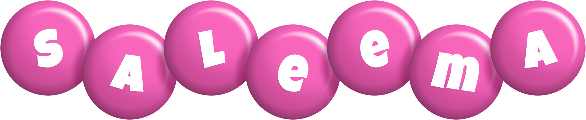 Saleema candy-pink logo