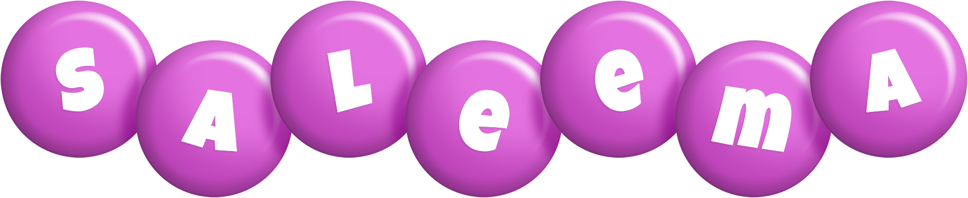 Saleema candy-purple logo