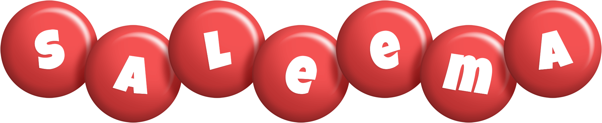 Saleema candy-red logo