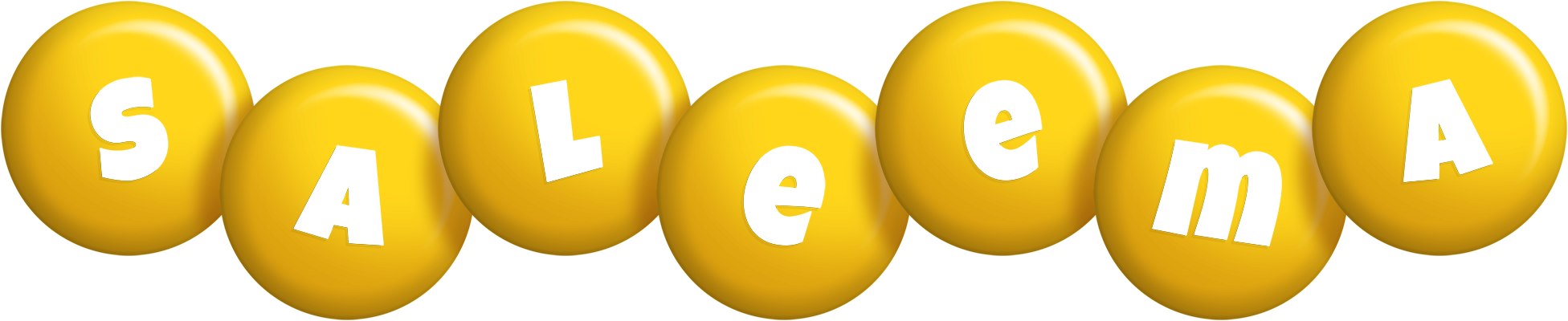 Saleema candy-yellow logo
