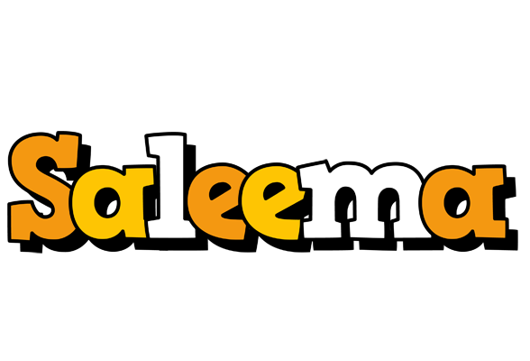 Saleema cartoon logo