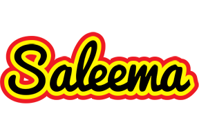 Saleema flaming logo