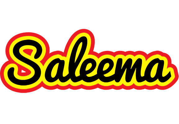Saleema flaming logo