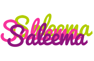 Saleema flowers logo