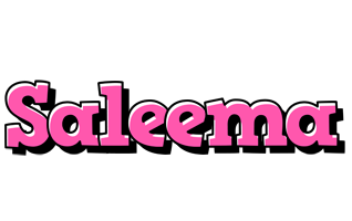 Saleema girlish logo